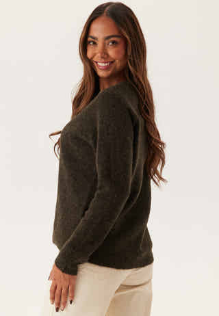 Slflulu LS Knit O-Neck