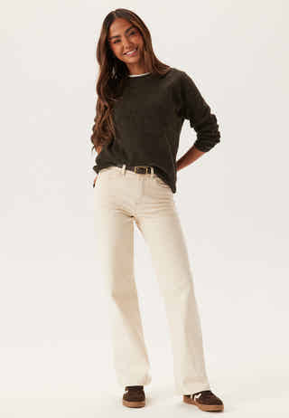 Slflulu LS Knit O-Neck