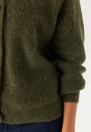 Slflulu Ls Knit Short Cardigan