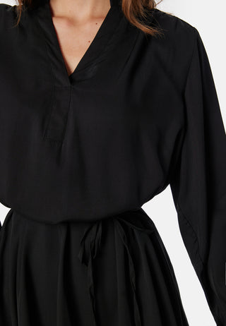 Slfmaddi Ls V-neck Short Dress