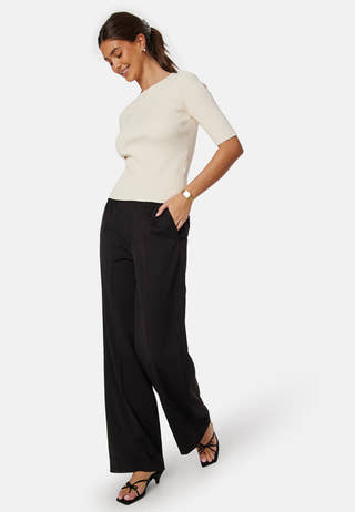 Slfmala 2/4 Knit O-Neck