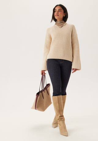 Slfselma Sus Ls Knit O-neck