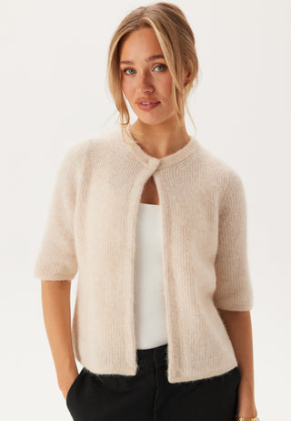 Slfsia Ras 2/4 Rib Knit Cardigan