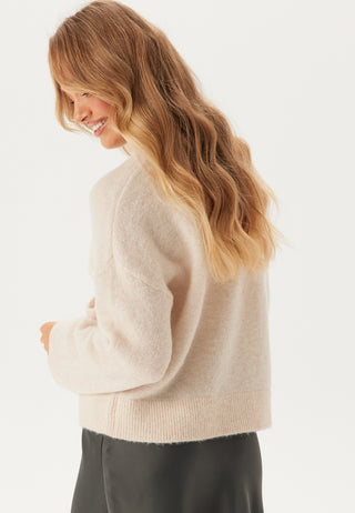 Slfsia Ras Ls Knit Zipper Card