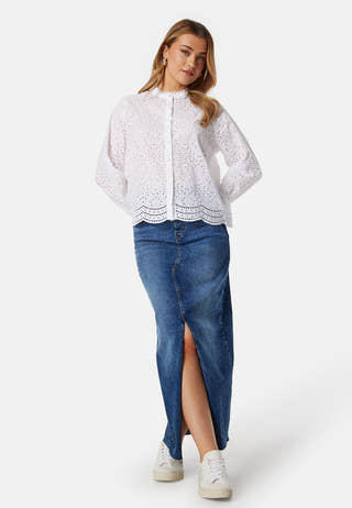 Slftatiana L/S Embr Shirt