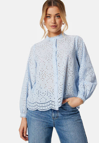 Slftatiana L/S Embr Shirt