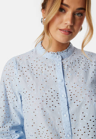 Slftatiana L/S Embr Shirt