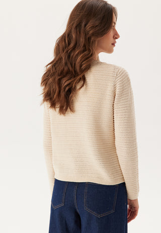 Slfvinna Ls Structure Knit Car