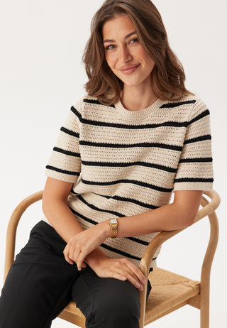 Slfvinna Ss Structure Knit