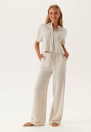 Slfviva Ss Striped Cropped Sun