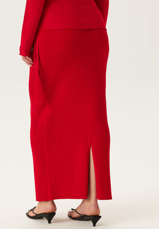 Slfcarly Mw Knit Ankle Skirt