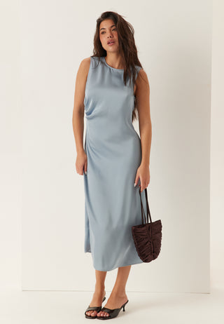 Slfchloe Slim Sl O-neck Midi Dress