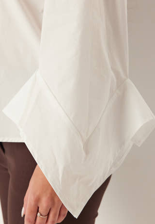 Slfdelia Relaxed Flounce Shirt