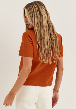 Slfessentail Boxy Tee