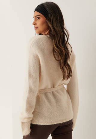 Slfgabella Ls Knit Belt Cardig