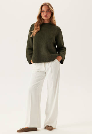 Slfgabriella Ls Knit New O-nec