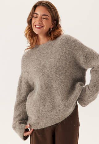 Slfgabriella Ls Knit New O-nec