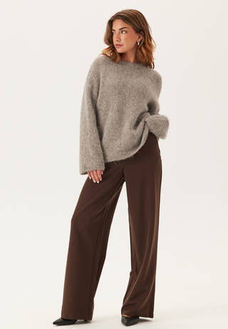 Slfgabriella Ls Knit New O-nec