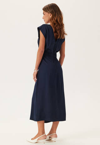 Slfleonore Slim Sl Midi Dress