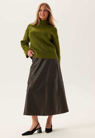 Slfmira Mohair Ls Knit High_x0