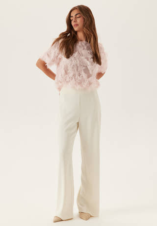 Slfmyline Ss Boat Neck Top