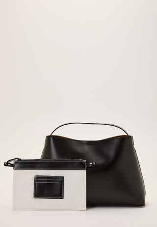 Slfstella Medium Leather Bag