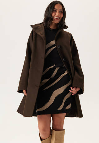 Slfvinni Wool Blend Coat