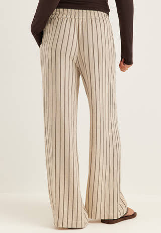 Slfviva-gulia Hw Striped Sun Pant