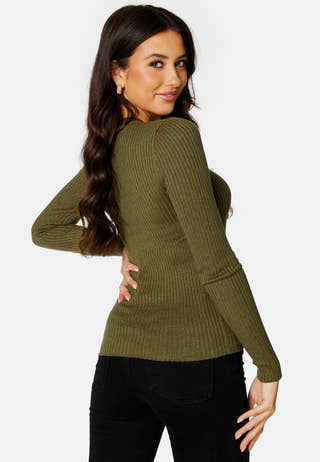 Lydia New Rib LS Knit
