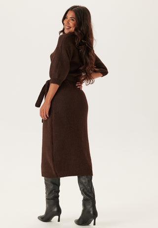 Short Sleeve Knitted Dress