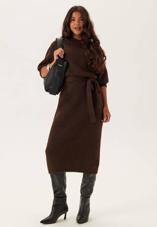 Short Sleeve Knitted Dress