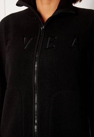 W. Long Pile Zip Sweat