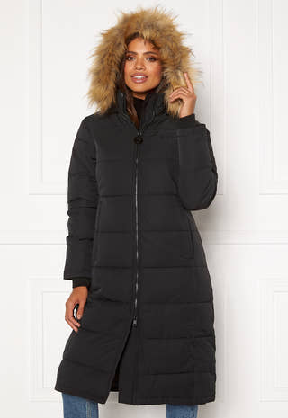 W. Long Slim Padded Parka