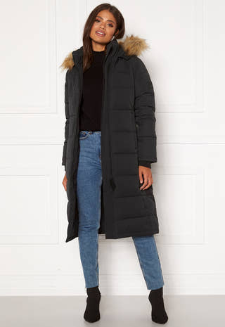W. Long Slim Padded Parka
