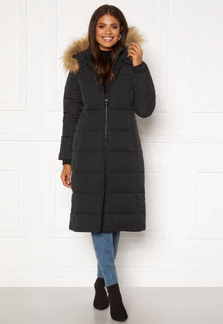 W. Long Slim Padded Parka