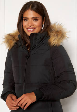 W. Long Slim Padded Parka