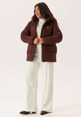 Tjw Hooded Midi Puffer Jacket