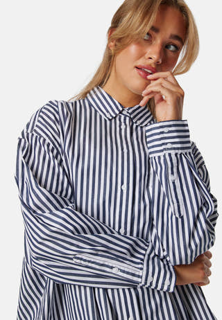 Tjw Ovs Pinstripe Shirt