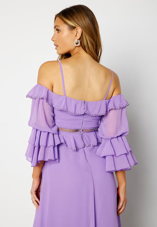 Vendela Off Shoulder Maxi Dress