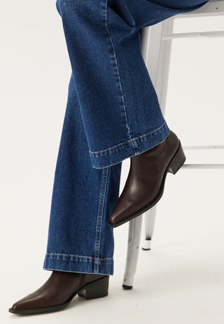 Kelsey Heel Classic Leather Boots