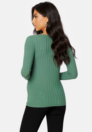 Aggie LS V-Neck Top