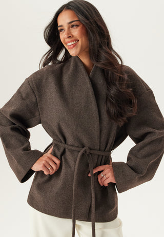 Awsijina Ls V-neck Short Jacket