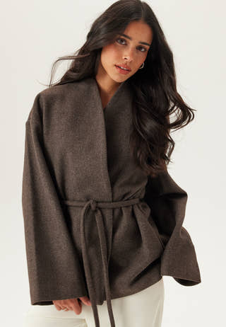 Awsijina Ls V-neck Short Jacket