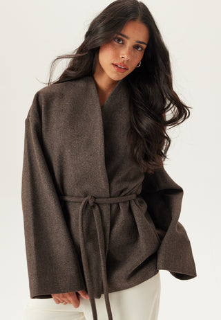 Awsijina Ls V-neck Short Jacket