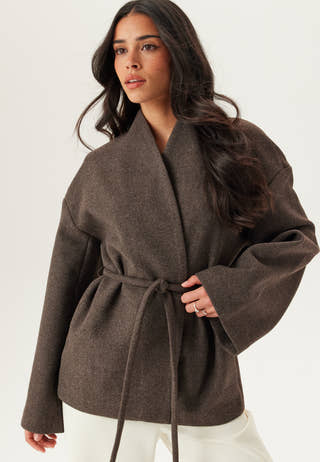 Awsijina Ls V-neck Short Jacket