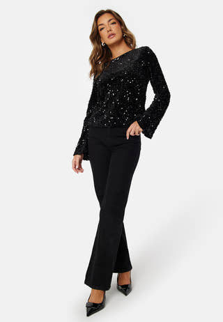 Bella LS Boat Neck Top