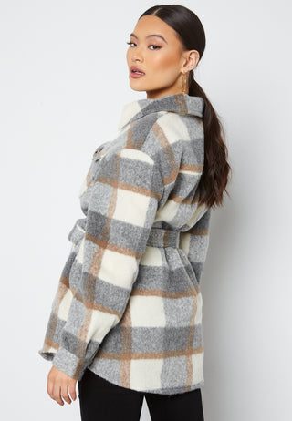 Callyutility Check Wool Jacket