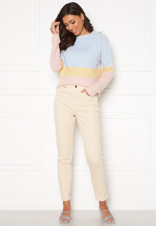 Doffy LS O-Neck Blouse