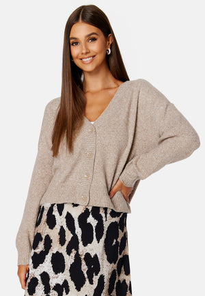 Doffy LS V-Neck Button Cardigan