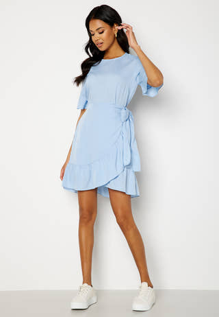 Henna 2/4 O-Neck Short Dress